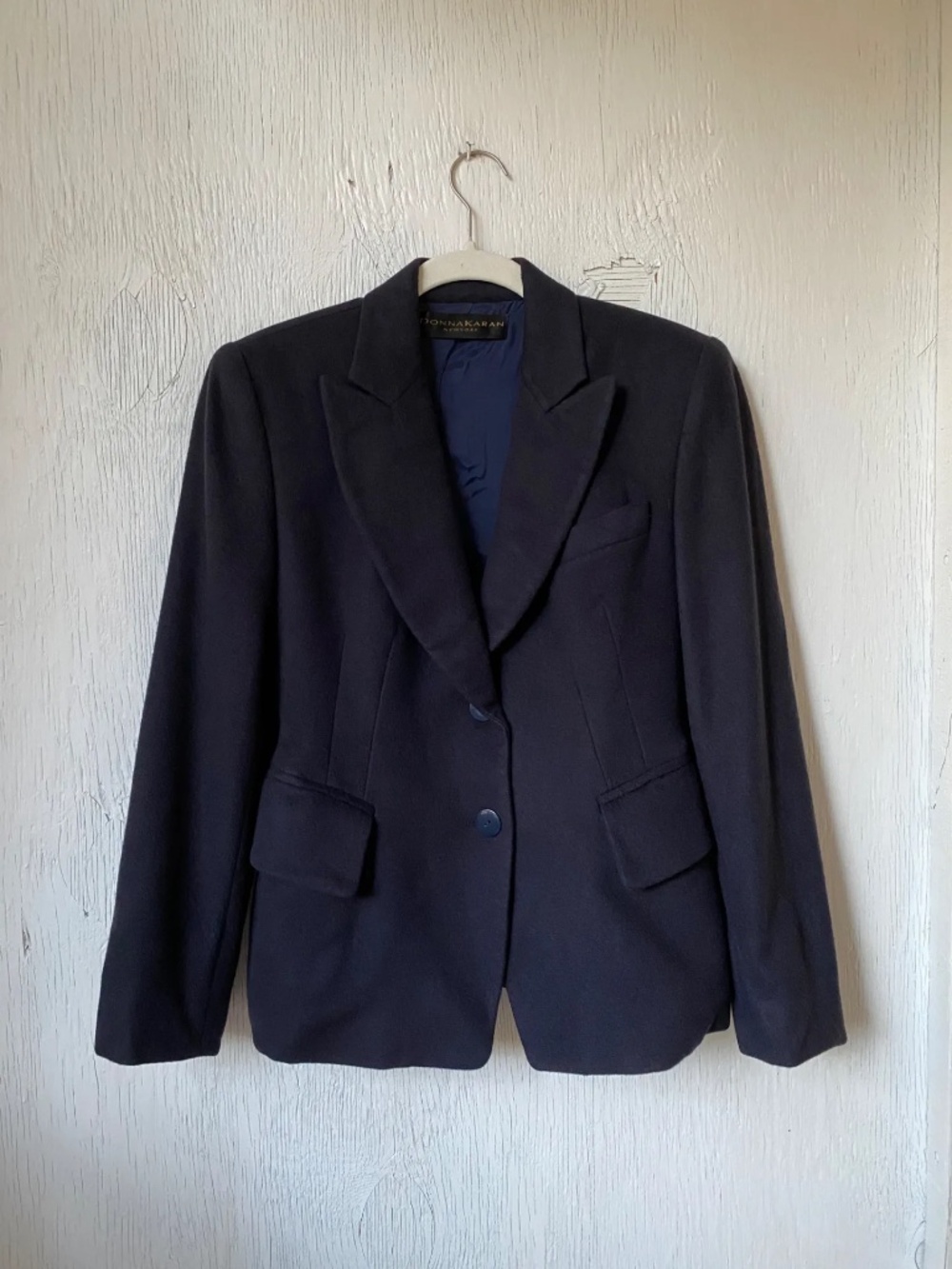 Donna Karan cashmere jacket size 4 100% cashmere